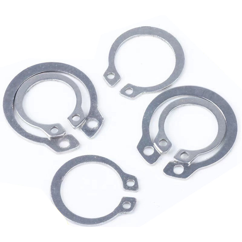 ZHONGYUAN GB894 Stainless steel 304 shaft with elastic retaining ring circlip shaft outer ring 3 10 12 15 16 18 20 24（Ask customer service for specific prices）Type C buckle