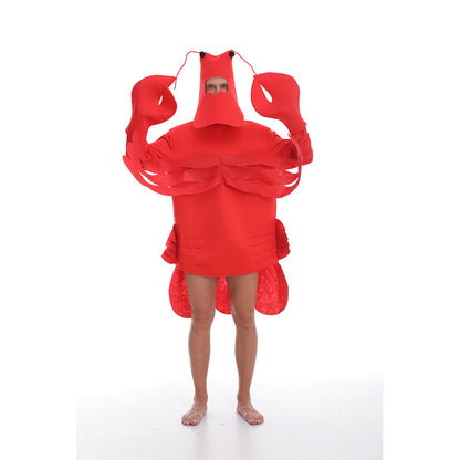 CAIYUN Lobster 3-piece set (Clothes + hat + gloves) YK0011 Animal costume Underwater world