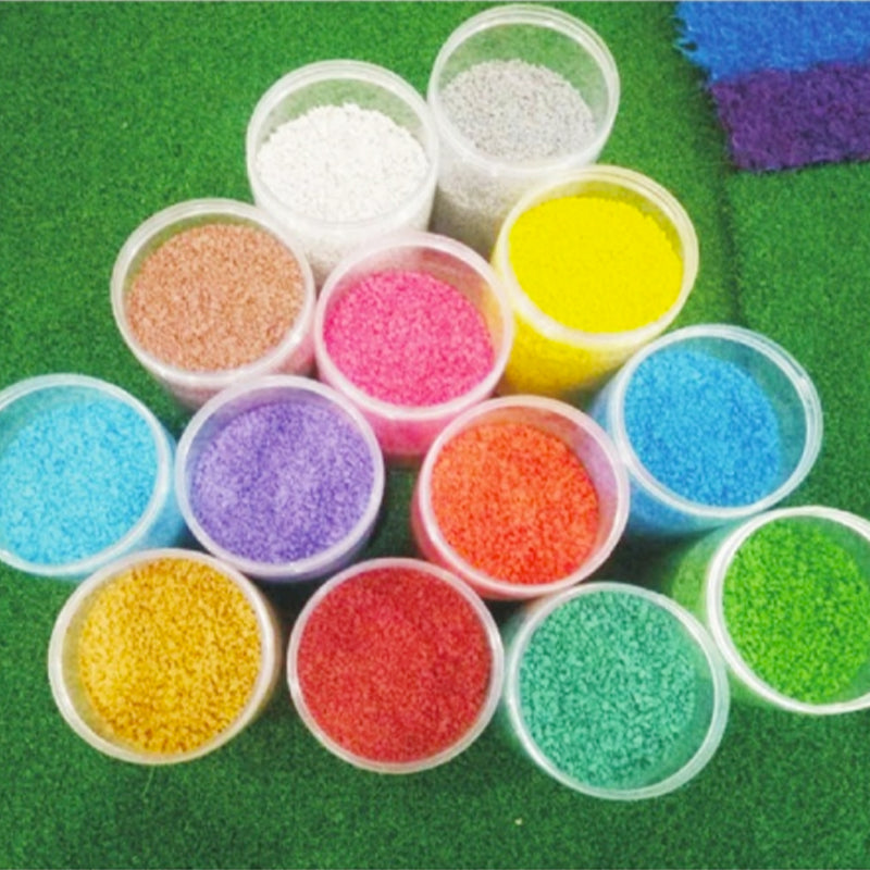 HONGTENG Eppdm coloured granular rubber（Ask customer service for specific prices）Plastic running track granules Ground Material