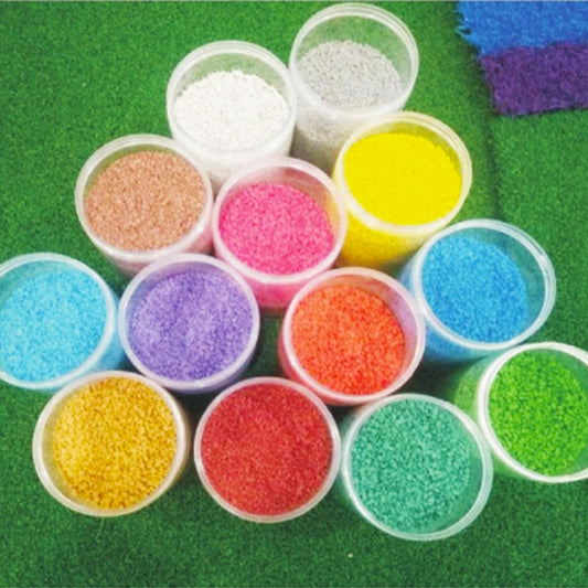 HONGTENG Eppdm coloured granular rubber（Ask customer service for specific prices）Plastic running track granules Ground Material