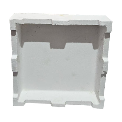 CHAOFAN High purity corundum mullite saggar Sintered saggar High temperature resistant crystallization furnace Ark firebrick