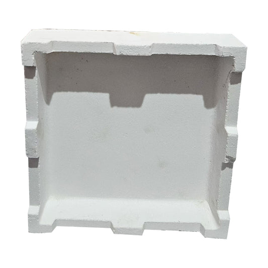 CHAOFAN High purity corundum mullite saggar Sintered saggar High temperature resistant crystallization furnace Ark firebrick