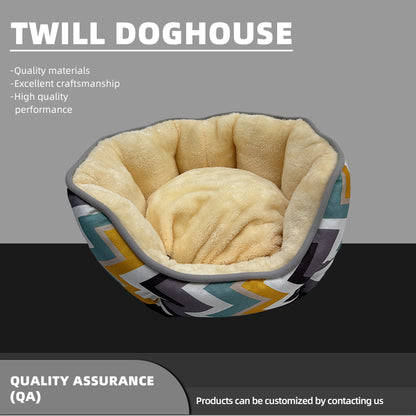 CHAOHUA Twill Doghouse   Scratch-resistant and wear-resistant  Non-slip bottom