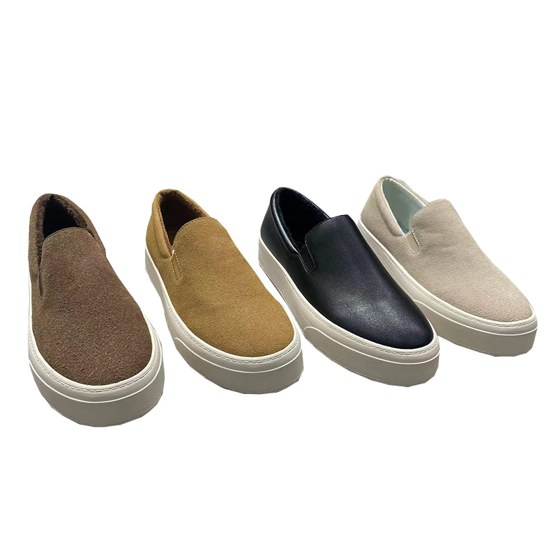 XINRUI Women's simple board shoes  Versatile Kick on British Style（3000 pairs price）