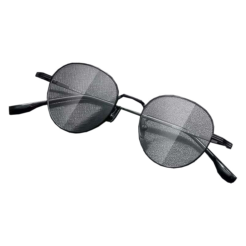 NIXIN Retro small frame imported pure titanium ultra-light glasses frames for men and women（Ask customer service for specific prices）Anti-blue light radiation color change ultra-thin