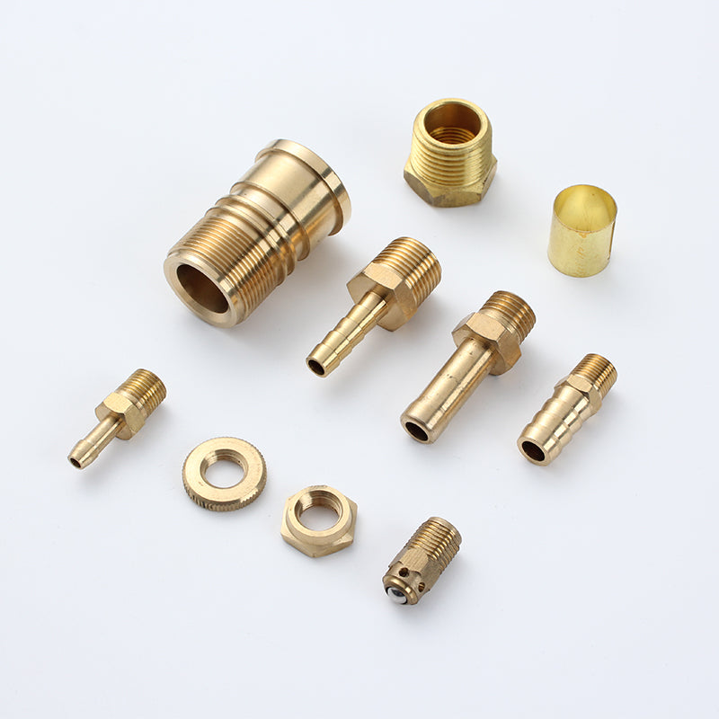 SHENGDA Copper Fittings - Copper Nuts - Copper Tubes（Ask customer service for specific prices）Metal fittings machining Hardware parts
