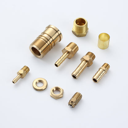 SHENGDA Copper Fittings - Copper Nuts - Copper Tubes（Ask customer service for specific prices）Metal fittings machining Hardware parts