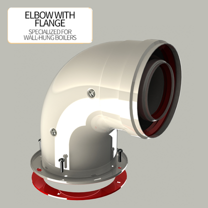 OUPUSI Elbow with flange（Starting from 30）Flange Connection Elbow  Bolt-on seals