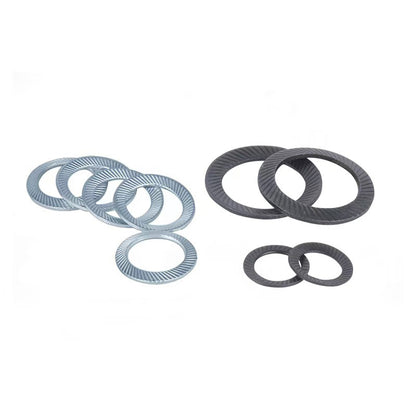 SHENGDA Double-sided flower tooth shims DIN9250（Ask customer service for specific prices）Washer Flat mat of opposite metal Adjusting insert gasket