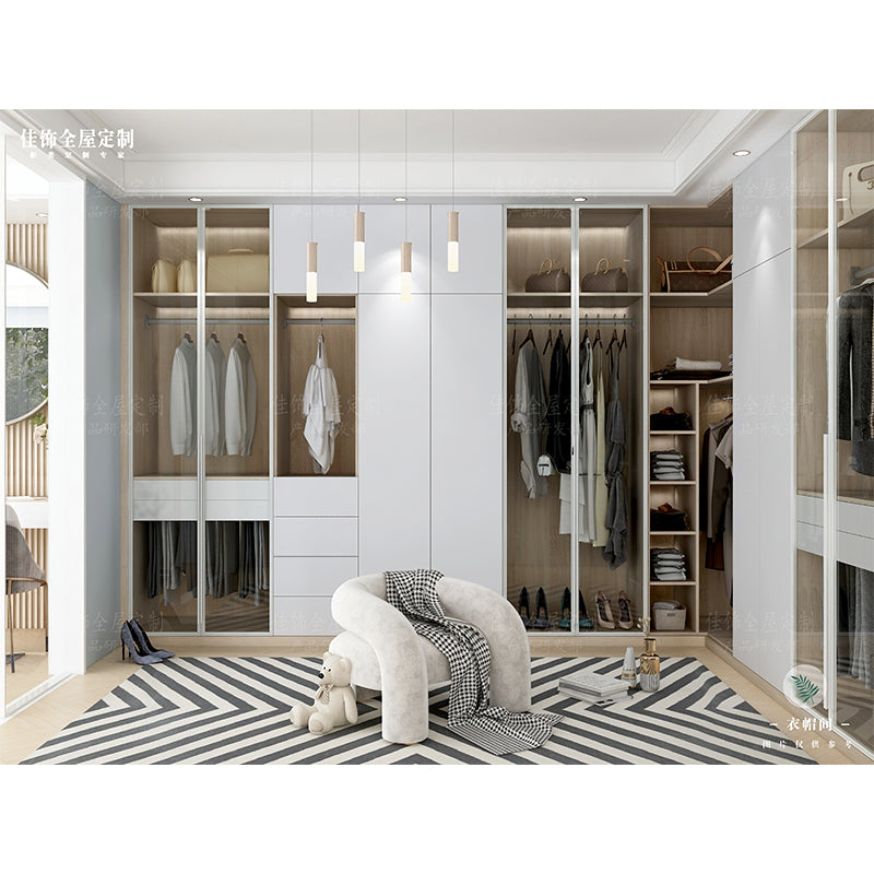 JIASHI Wardrobe（Customized products, specific price ask customer service）  Home bedroom cloakroom simple light luxury