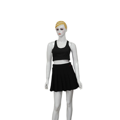 TETE folded skirts + Tank Top（Ask customer service for specific prices）Sports Slim Fit Suit  sports suit