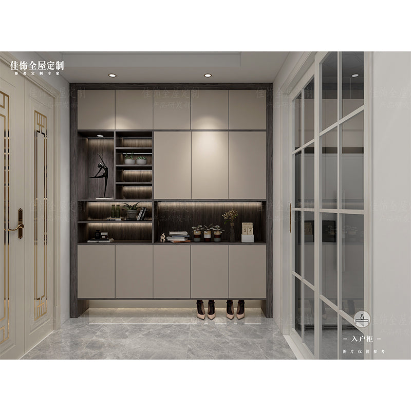 JIASHI Walk-in cabinet（Customized products, specific price ask customer service）Dining Room Pantry Cabinet Wall Mounted Storage Cabinet