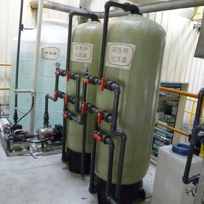 ZHENGLONG Activated carbon adsorption tower（Customized products, specific price ask customer service）Specialized for water treatment glass-reinforced plastic tank Water purification equipment