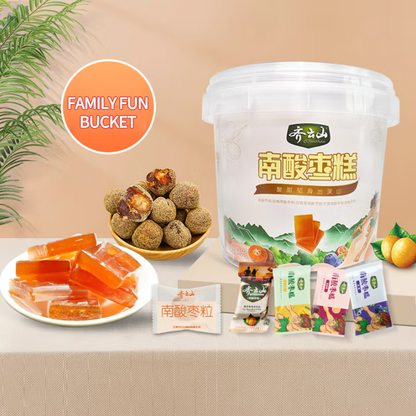QIYUNSHAN Mixed Southern Sour Date Cake  polyphenol polymerisation   Handmade Sweet and Sour Snacks