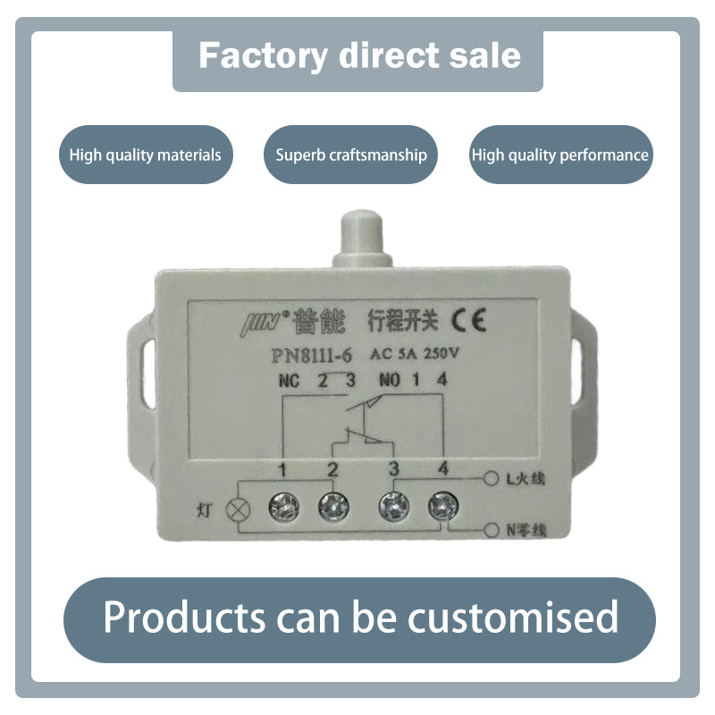 PUNENG Travel switches（Ask customer service for specific prices）Sensor Microswitch   Waterproof Limit Switches