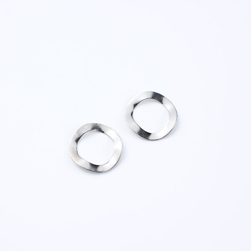 SHENGDA 304 Stainless Steel Wave Washer Flat mat of opposite metal Adjusting insert gasket