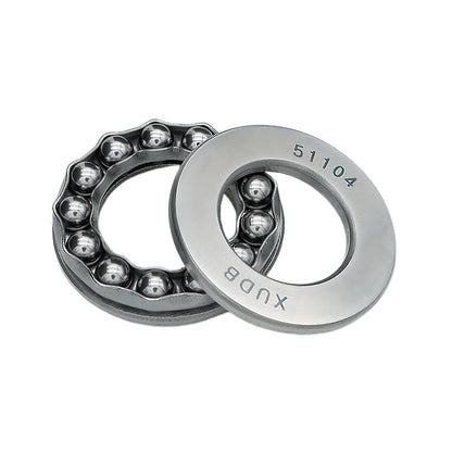 XINOU Thrust ball bearings 51104  Three-piece flat pressure thrust ball  Spindle high speed angular contact bearings