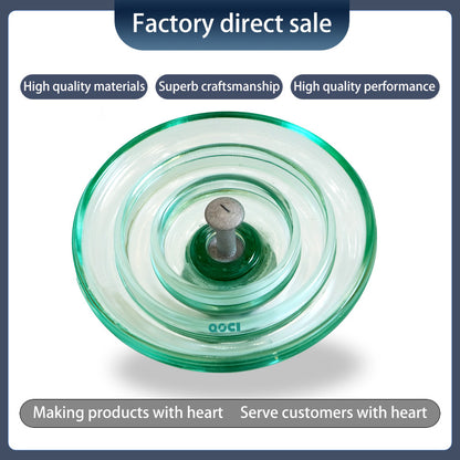 QOCI ELECTRIC 70KN Suspended Tempered Glass Insulator U70b（Starting from 1000，Specific price consulting customer service）Anti-Pollution glass Insulator