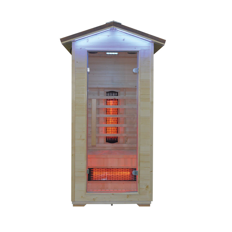 Luxwarm Outdoor saunas （Customized products, specific price ask customer service） Various materials, heaters, capacities for more choices