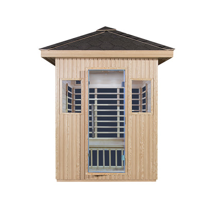 Luxwarm Outdoor saunas （Customized products, specific price ask customer service） Various materials, heaters, capacities for more choices