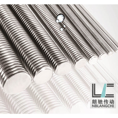 LANGCHI Standard trapezoidal lead   Galvanized thread screw full screw