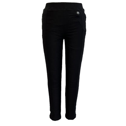 YUANRAN Yuanran heat stretch shark cotton pants  High hips, high waists, tight and warm