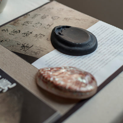 XUANYAN There are inkstones in the sea   The four treasures of Wenfang Ink stone