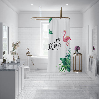 ZHENGYANG Shower curtain 6（Ask customer service for specific prices） Partition curtain light luxury high-grade thick shower curtain