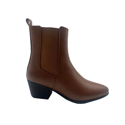XINRUI Pointy ankle boots for women  Autumn and winter leather  Cold and Warm Protection（3000 pairs price）