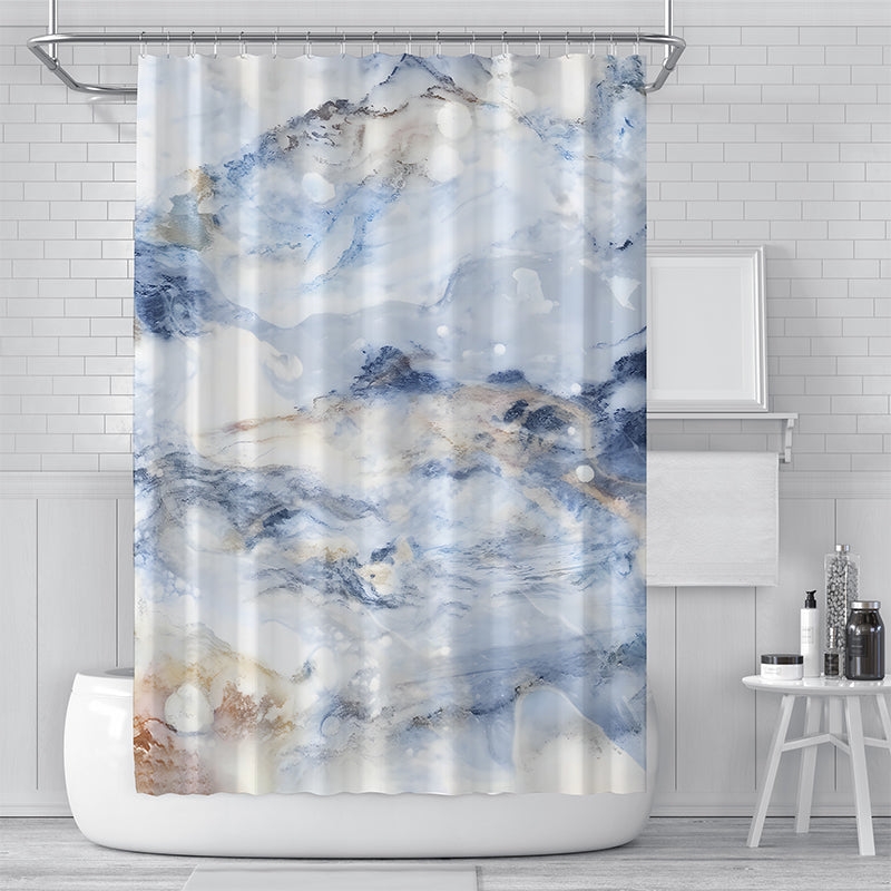 ZHENGYANG Shower curtain 8（Ask customer service for specific prices） Dry and wet separation perforation-free screen
