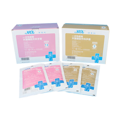 JINSHI Disposable Sterilised Rubber Surgical Gloves（Ask customer service for specific prices）Durable Individually wrapped