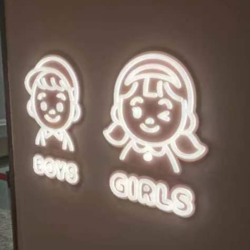 TEMENG Toilet sign