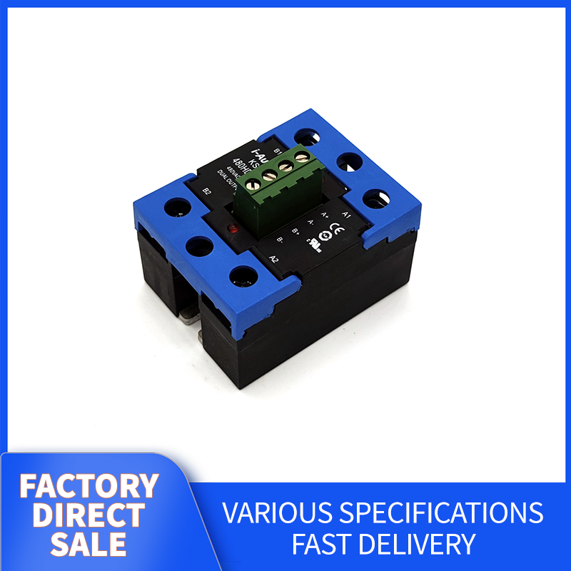 i-Autoc KSID Dual channel AC Output Solid State Relay with different option of input connector  available (Request customer service for specific prices)