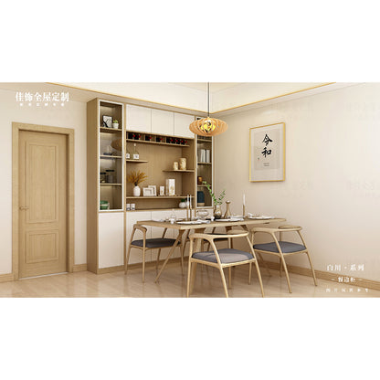 JIASHI Sideboard（Customized products, specific price ask customer service）  Scandinavian Rotating Bar Dining Cabinet Home