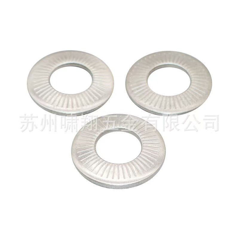 SHENGDA Double-sided flower tooth shims DIN9250（Ask customer service for specific prices）Washer Flat mat of opposite metal Adjusting insert gasket