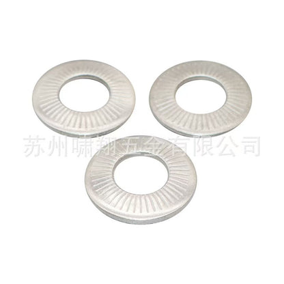 SHENGDA Double-sided flower tooth shims DIN9250（Ask customer service for specific prices）Washer Flat mat of opposite metal Adjusting insert gasket