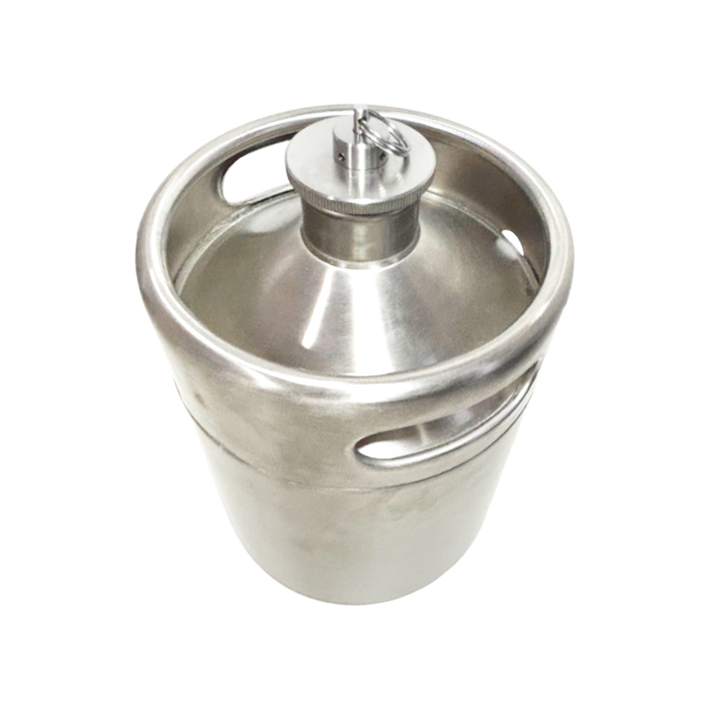 HONGMEI Stainless Steel Mini Root Beer Barrel（Ask customer service for specific prices）Bar table wine dispenser  Well Swing Casks