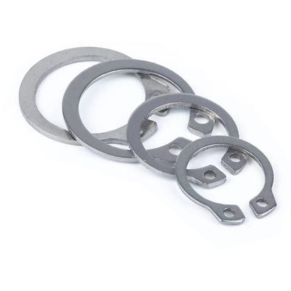 ZHONGYUAN GB894 Stainless steel 304 shaft with elastic retaining ring circlip shaft outer ring 3 10 12 15 16 18 20 24（Ask customer service for specific prices）Type C buckle
