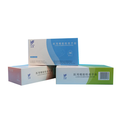 JINSHI Medical rubber examination gloves（Ask customer service for specific prices）disposable thickened