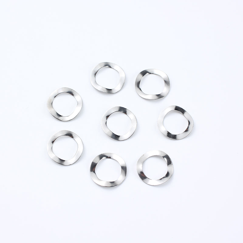 SHENGDA 304 Stainless Steel Wave Washer Flat mat of opposite metal Adjusting insert gasket