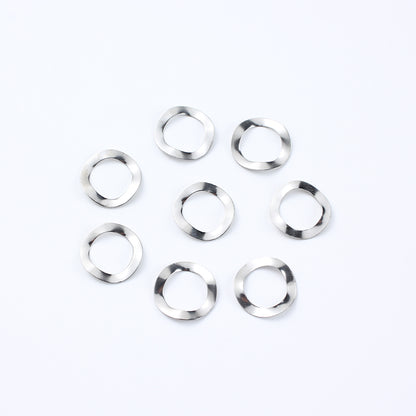 SHENGDA 304 Stainless Steel Wave Washer Flat mat of opposite metal Adjusting insert gasket