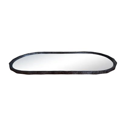 JINGXIANG Bamboo long round mirror