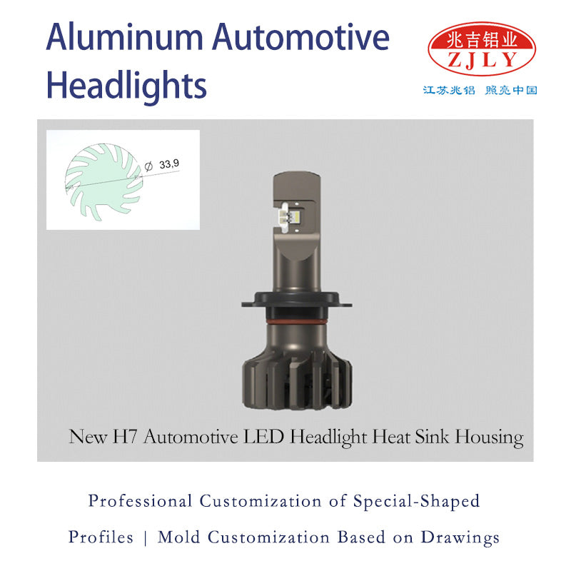 ZHAOLV Aluminum Automotive Headlights（Ask customer service for specific prices）