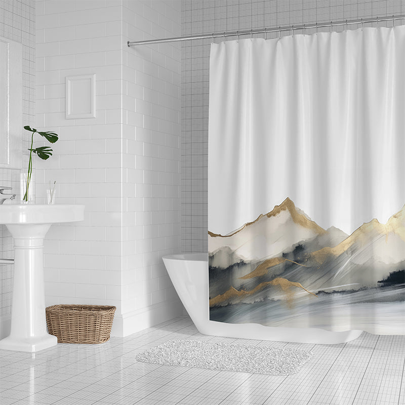 ZHENGYANG Shower curtain 3（Ask customer service for specific prices） Thickened tarp shower curtain