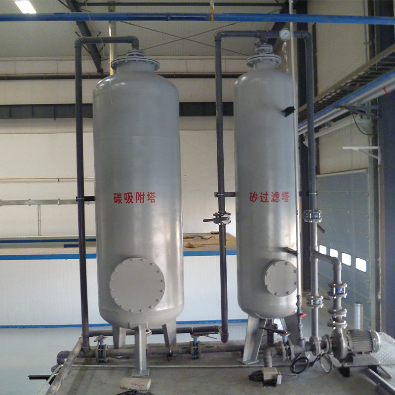 Песочный фильтр ZHENGLONG (изготовление продукции по индивидуальному заказу, конкретная цена уточняйте у службы поддержки клиентов) Специализированный резервуар для очистки воды из армированного стекловолокном пластика. Оборудование для очистки воды. 