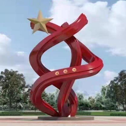 TEMENG Скульптура из нержавеющей стали 
