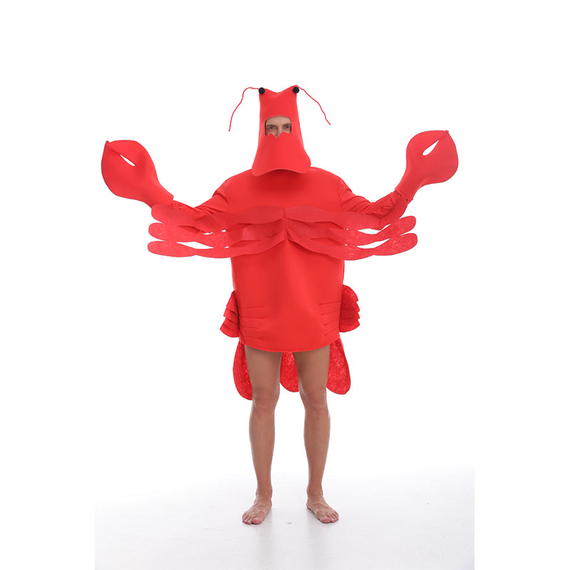 CAIYUN Lobster 3-piece set (Clothes + hat + gloves) YK0011 Animal costume Underwater world