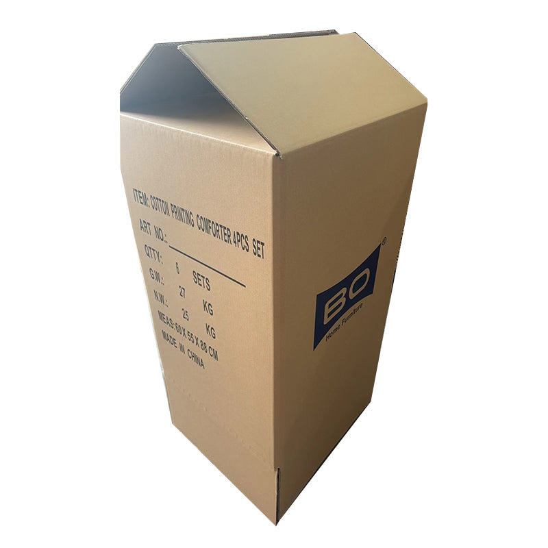 WEIWEI Blue silk feather home textile box（Ask customer service for specific prices） Packaging carton Express Packing box Logistics express box
