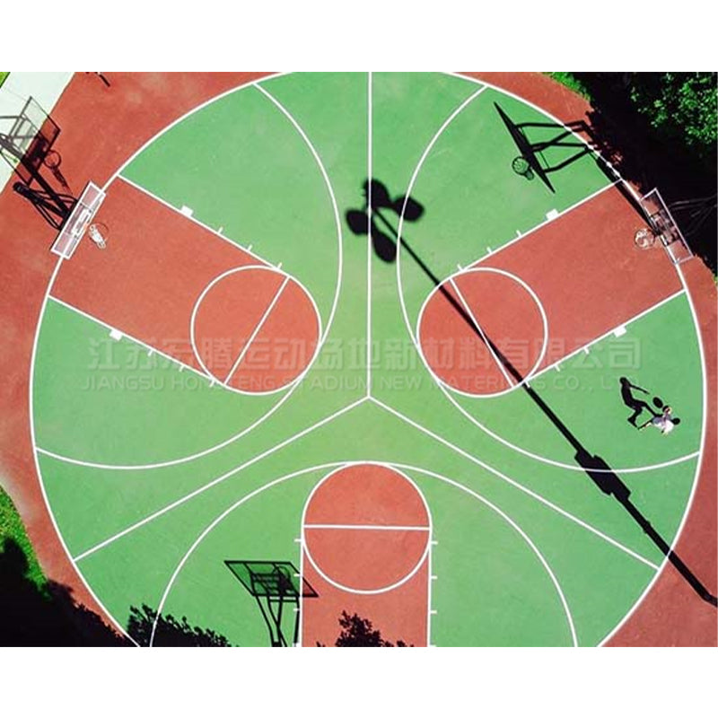 HONGTENG Football pitch（Ask customer service for specific prices）Basketball court floor rubber mat Sports flooring