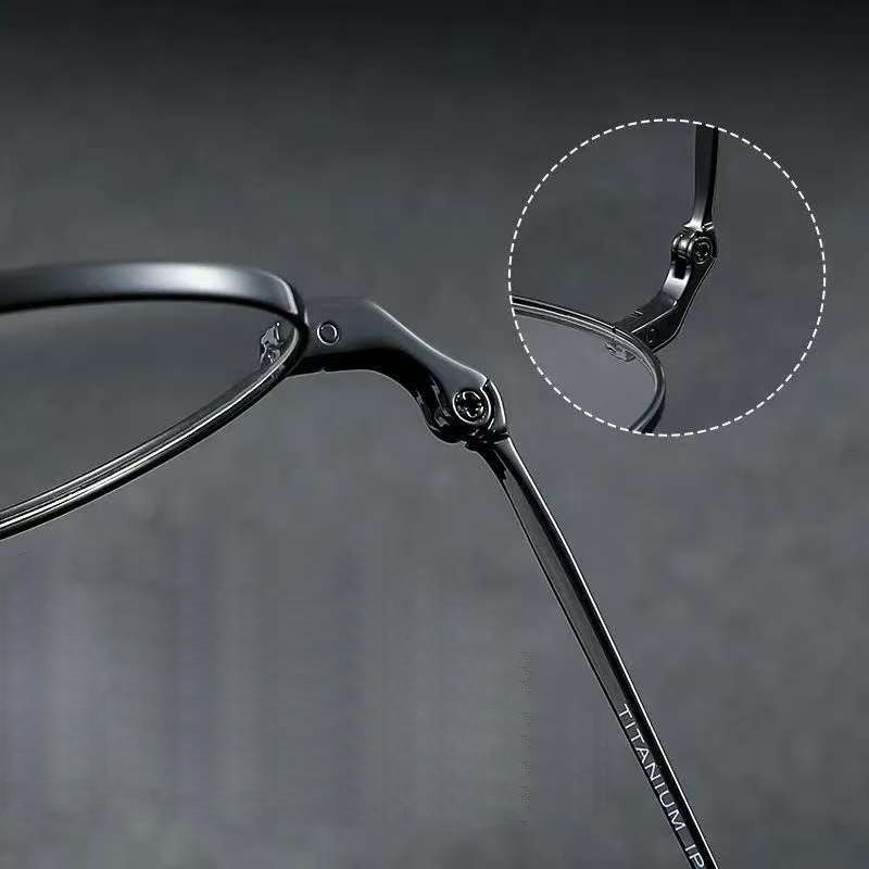 NIXIN Retro small frame imported pure titanium ultra-light glasses frames for men and women（Ask customer service for specific prices）Anti-blue light radiation color change ultra-thin